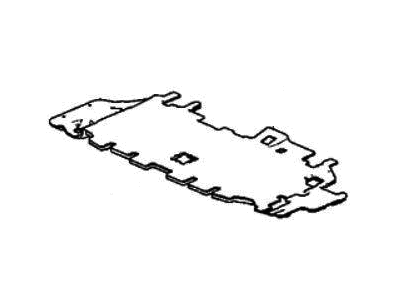 Acura 83303-TYA-A01ZA Lining, Rear (Deep Black)