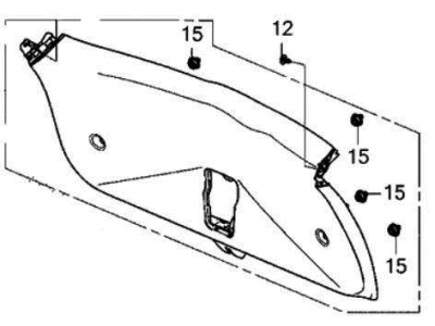 Acura 84434-TYA-A01ZA