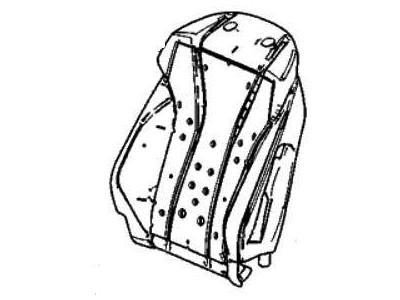 Acura 81527-TYA-A21 Pad Component, Front Left Back