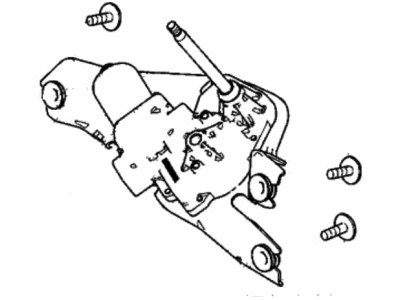 Acura MDX Wiper Motor - 76700-TYA-A01