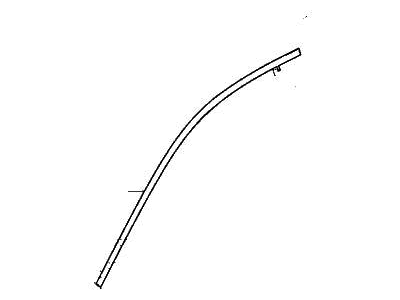 2024 Acura MDX Door Moldings - 72425-TYA-A01