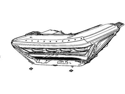 Acura MDX Headlight - 33150-TYA-A01