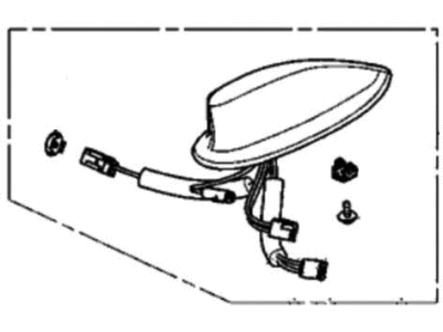 Acura Antenna Mast - 39150-TYA-C01ZH