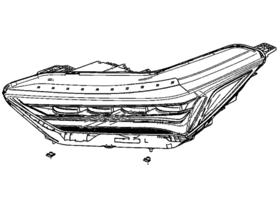 Acura MDX Headlight - 33100-TYA-A01