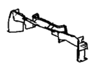 Acura 74163-TYA-A00 Air Shroud Upper