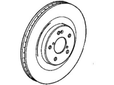 Acura Brake Disc - 45251-TYA-A01