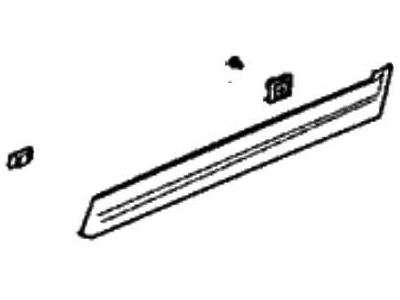 Acura MDX Door Moldings - 75333-TYA-A01
