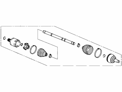 Acura MDX Axle Shaft - 44306-TYA-A02