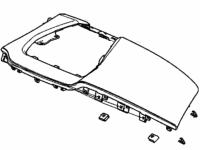 Acura 77105-TYA-A12ZC Pad, Assembly (Deep Black)