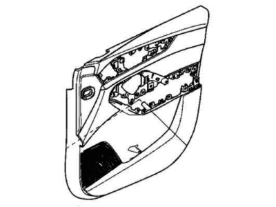 Acura Door Trim Panel - 83551-TYA-A11ZK