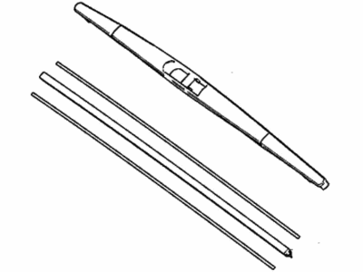 Acura 76730-TYA-A01 Blade Windshield Wiper