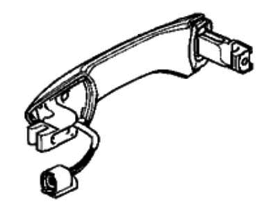 Acura Door Handle - 72681-TJB-A71ZS