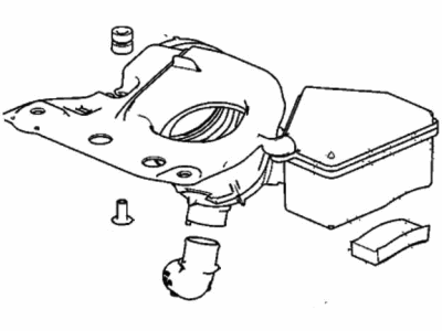 Acura MDX Air Intake Coupling - 17250-61A-A00
