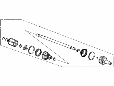 2024 Acura MDX Axle Shaft - 42311-TYA-A02