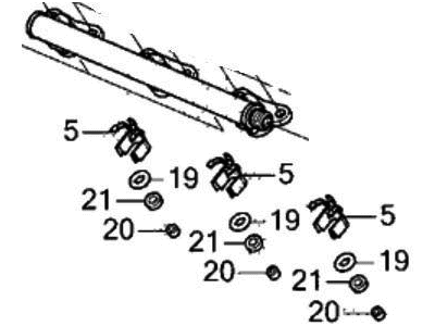 2023 Acura MDX Fuel Rail - 16013-61A-305