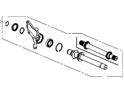 Acura MDX Axle Shaft - 44500-TYA-A00