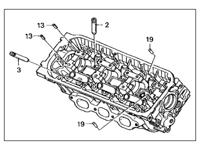 Acura CL Cylinder Head - 12100-PGE-305