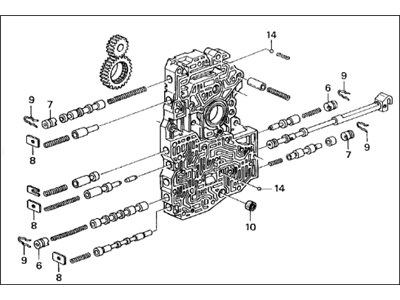 2003 Acura CL Valve Body - 27000-P7W-020