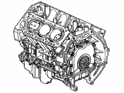 2003 Acura CL Engine Block - 10002-PGE-A03