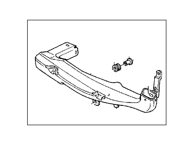 1993 Acura Integra Air Duct - 17242-PR4-A03