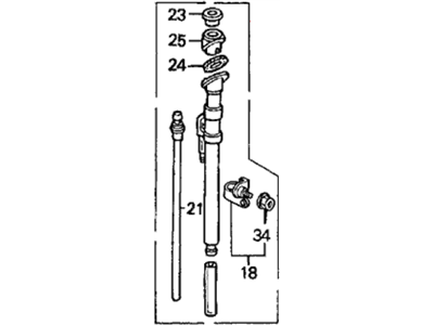 Acura 39150-SK7-305 Automatic Radio Antenna Assembly