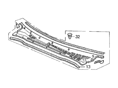 Acura 74200-SK7-A01