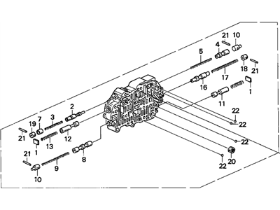 Acura 27700-PR0-020 Body Assembly, Secondary