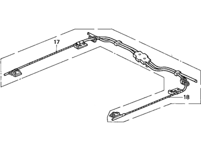 Acura 70400-SK7-003 Cable Assembly, Sunroof