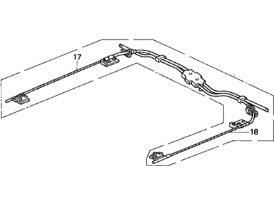 1992 Acura Integra Sunroof Cable - 70400-SK7-003