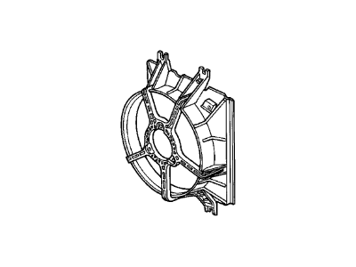 Acura 19015-PR3-013 Shroud (Denso)