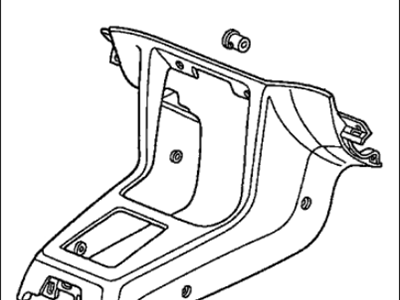 1991 Acura Integra Consoles - 77292-SK7-A01ZA