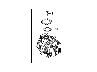 Acura Integra A/C Compressor - 38810-PW0-N01