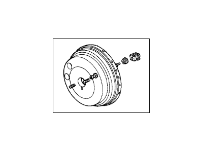 Acura 46400-SK7-A51 Power Assembly, Master (8"+9")