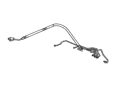 1992 Acura Integra Power Steering Hose - 53713-SK7-A54