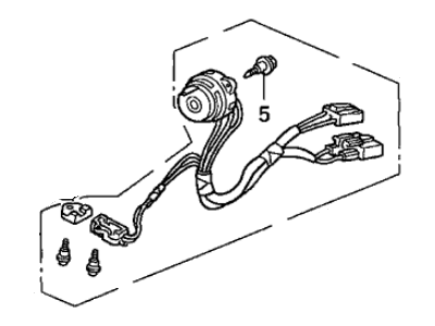 1990 Acura Integra Ignition Switch - 35130-SK7-A01