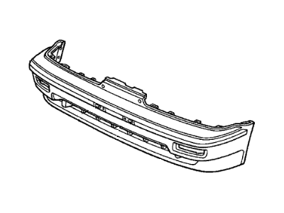 1990 Acura Integra Bumper - 71101-SK7-A00ZZ