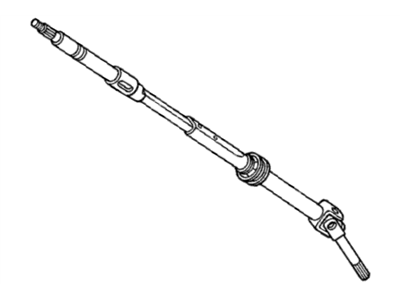 1993 Acura Integra Steering Shaft - 53310-SK7-A01