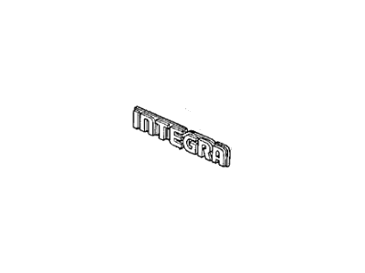 Acura 75731-SK7-A30 Rear Emblem (Integra)