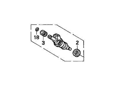 Acura Integra Intake Manifold - 17101-P61-A00