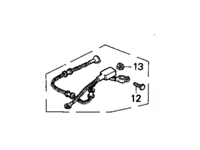 1991 Acura Integra Battery Cable - 32410-SK7-A11