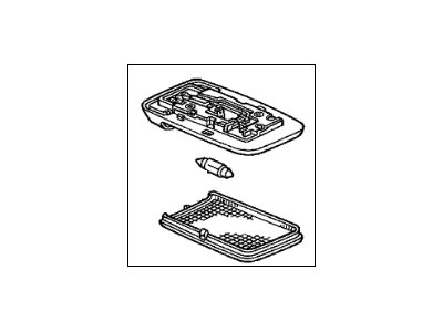 Acura Integra Interior Light Bulb - 34250-SJ4-961ZD