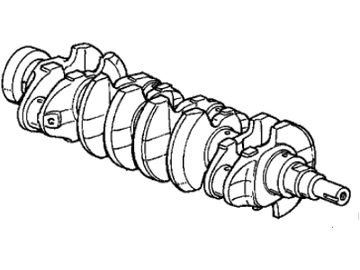 Acura Integra Crankshaft - 13310-P61-A00