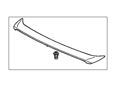 1993 Acura Integra Spoiler - 71701-SK7-A01ZE