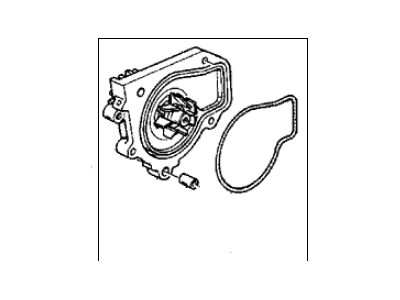 Acura 19315-PR3-000 Cover, Water Outlet