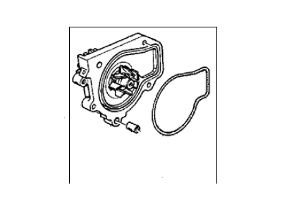 Acura Integra Thermostat Housing - 19315-PR3-000