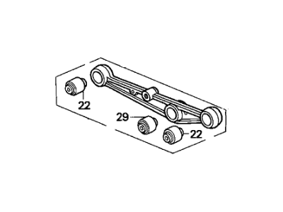 1990 Acura Integra Control Arm - 52350-SK8-A01