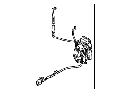 Acura 72110-SK7-A01 Right Front Door Lock Assembly (Mitsui Kinzoku)