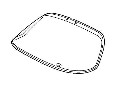 Acura 73541-SK7-003 Trim, Quarter Window