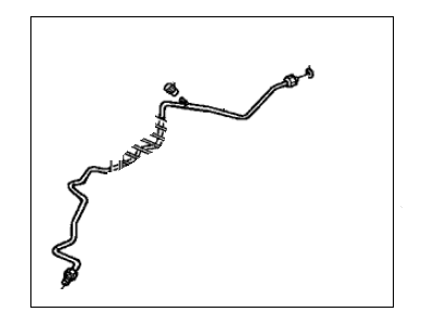 1991 Acura Integra A/C Hose - 80343-SK7-A11