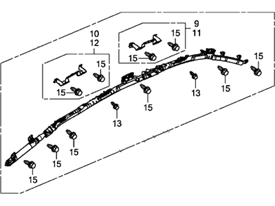 Acura Air Bag - 78875-TX6-A91